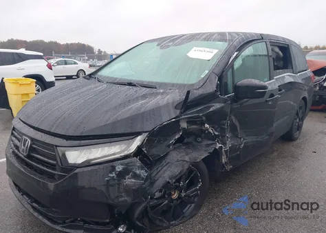 2024 Honda Odyssey Sport из США, поврежденный, VIN 5FNRL6H75RB033917